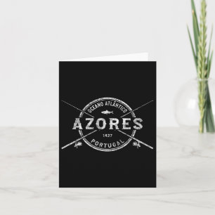Carte Açores Voies de pêche Vintages croisées