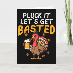 Carte Action de grâce Pluck It Allons-y Sted Drôle d'aut