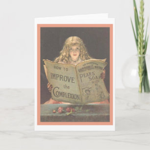 Carte Ad Complexation de savon Pears