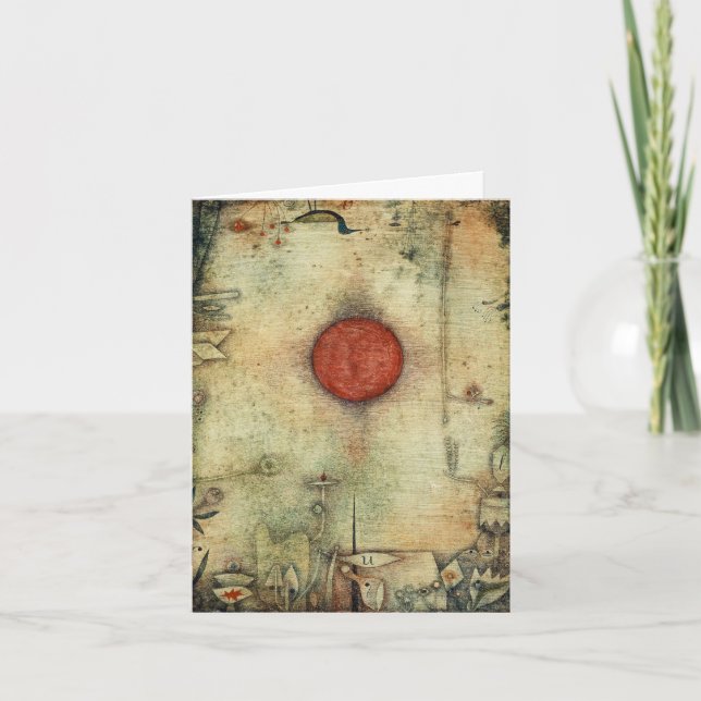 Carte Ad Marginem par Paul Klee, Art Abstrait (Devant)