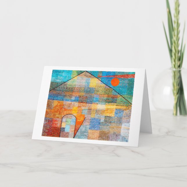 Carte Ad Parnassum, Paul Klee (Devant)