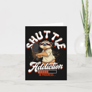 Carte Addiction Volant de badminton En Cours