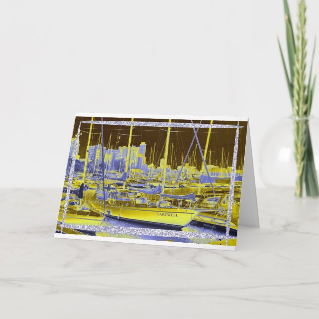 Carte adieu (Devant)