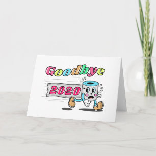 Carte Adieu 2020 - C’est enfin terminé