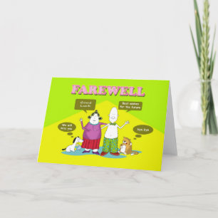 Carte Adieu, Duncan et amis