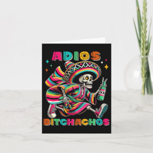 Carte Adios Achos Drôle Cinco De Mayo Boire Hommes Femme