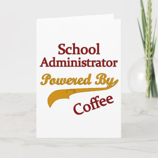 Carte Administrateur scolaire actionné par le café