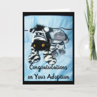 **ADOPTION** FÉLICITATIONS AVEC L'AIDE D'AMIS