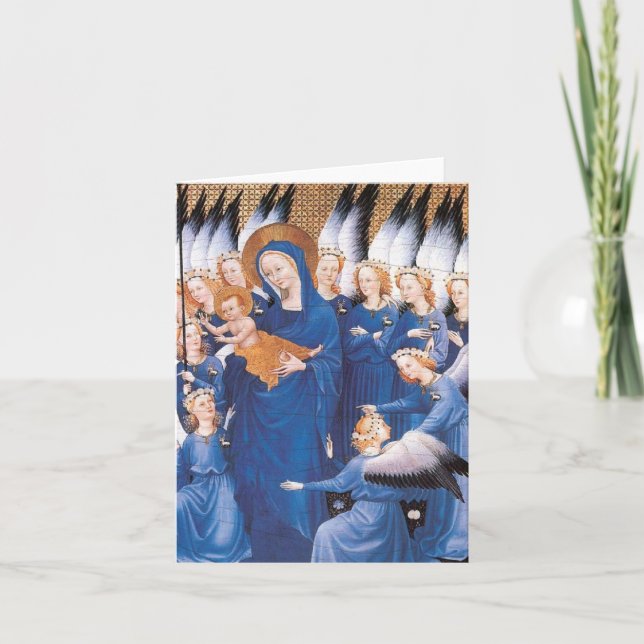 Carte Adoration des anges (Devant)