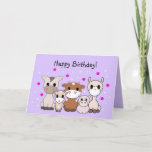 Carte Adrian Llama Makes Friends Birthday<br><div class="desc">Birthday card from the story "Adrian Llama Makes Friends". This card is customizable with your personalized message and or name.</div>