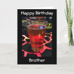 CARTE ADULT BROTHER'S BIRTHDAY-BEER ON A COOL BAR<br><div class="desc">ADULT BROTHER'S BIRTHDAY WITH BEER ON VERY VERY COOL BAR DANS L'OHIO !</div>