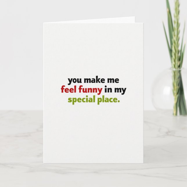 Carte Adult Humor Love Card (Devant)