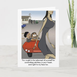 Carte Adultère dans votre coeur