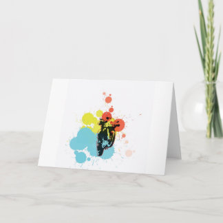 Carte Adv montant Colorfull