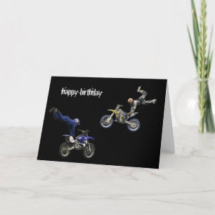 Carte aerial moto-cross duo