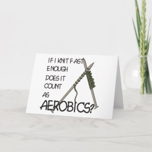 Carte Aérobic tricot