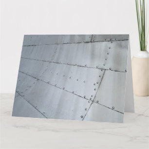 Carte Aéronefs en aluminium - Peau Abstraite