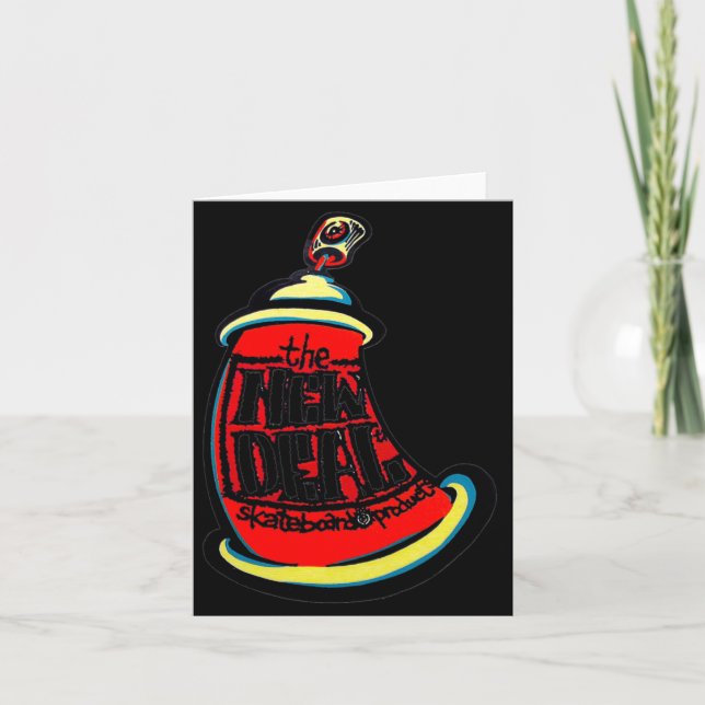 Carte Aerosol New Skateboard Design  (Devant)