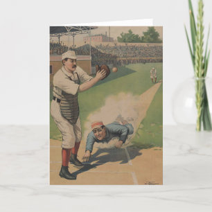 Carte Affiche de baseball