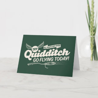 Carte Affiche de recrutement de QUIDDITCH™