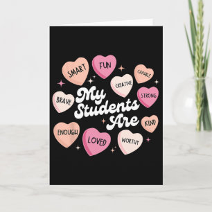 Carte Affirmations positives pour enseignants Saint-Vale