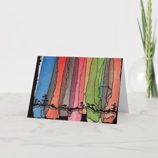 Carte Africa artwork card- blank