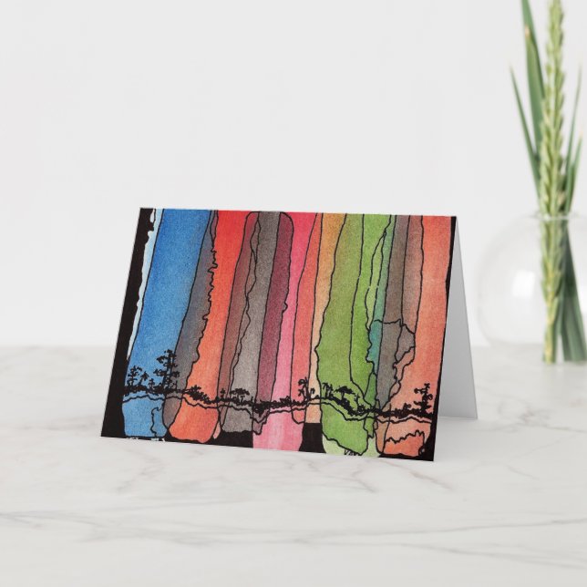 Carte Africa artwork card- blank (Devant)