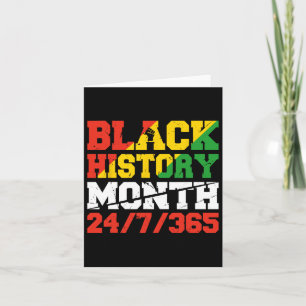 Carte African Pride JunetDix Mois de l'histoire des Noir