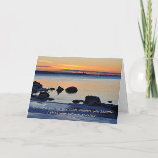 Carte Âge inestimable