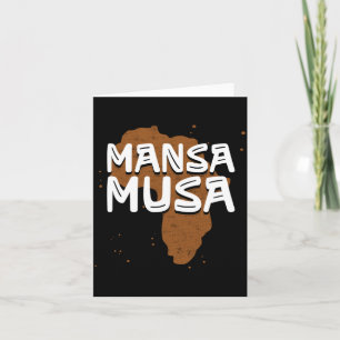 Carte Agence de Magovernment Musa Mois de l'histoire des