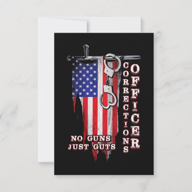 Carte Agent correctionnel fier (Devant)