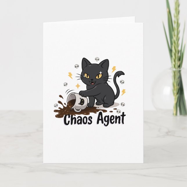 Carte Agent du chaos Black Cat (Devant)