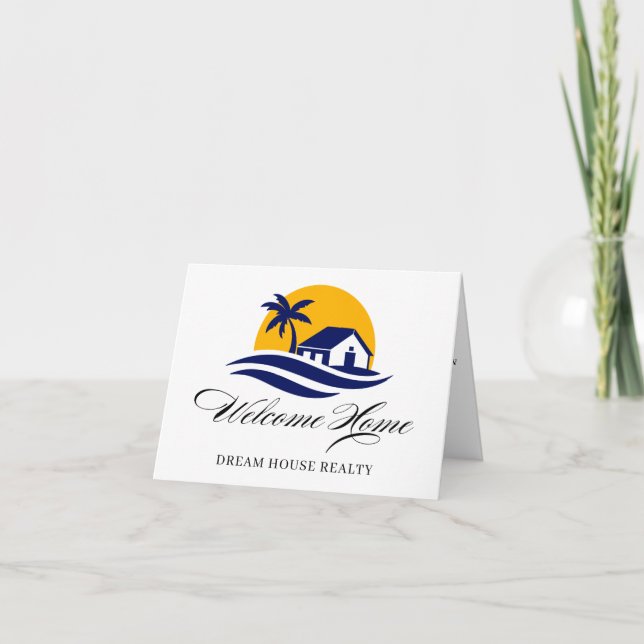 Carte Agent immobilier de la résidence d'été Beach House (Devant)