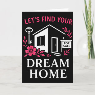 Carte Agent immobilier Fleur Floral Trouvons Votre Maiso