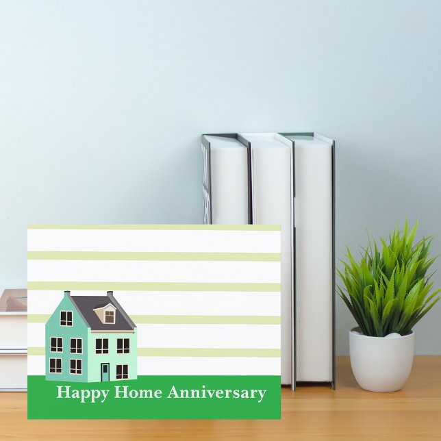 Carte Agent immobilier Joyeux Anniversaire de Maison (Créateur téléchargé)