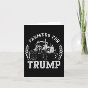 Carte Agriculteurs Pour Trump Élection 2024 Agriculteur 