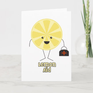 Carte Aide au citron