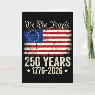 Carte Aigle 250 Ans Américain 1776 2026 250e Naissance U