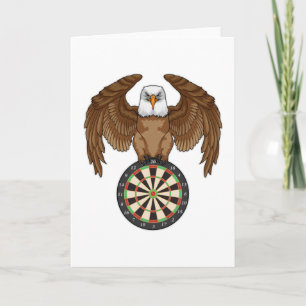 Carte Aigle aux fléchettes avec Dartboard
