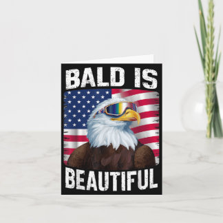 Carte Aigle chauve chauve est beau 4 juillet