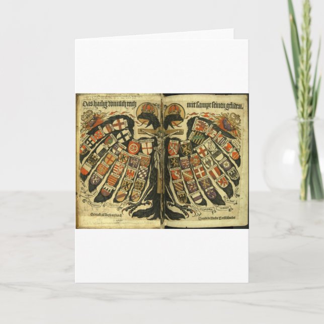 Carte Aigle double autrichienne (Devant)