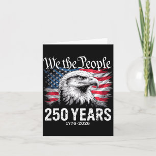 Carte Aigle du 250e anniversaire 1776-2026 Vintage