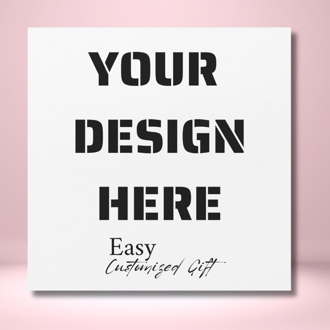 Carte aimantée 5.25" Carrée (Créateur téléchargé)