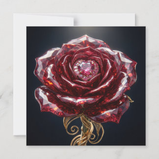 Carte aimantée Rubies Rouge