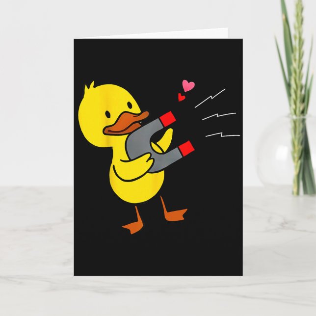 Carte Aimants de couple drôles de la Saint-Valentin Coup (Devant)