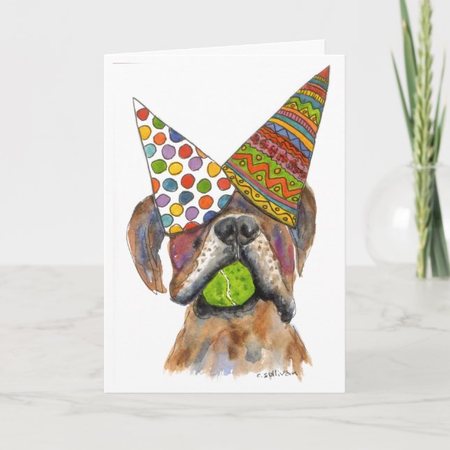 Carte Aimer la vie comme un Boxer (Devant)