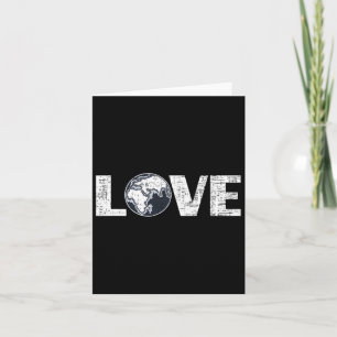 Carte Aimer Mère Terre Planète Environnementaliste Terre