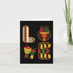 Carte Aimez Kwanzaa Sept Principes De Kwanzaa Joyeux Kwa