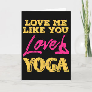 Carte Aimez-moi comme vous aimez le yoga Bien-être roman