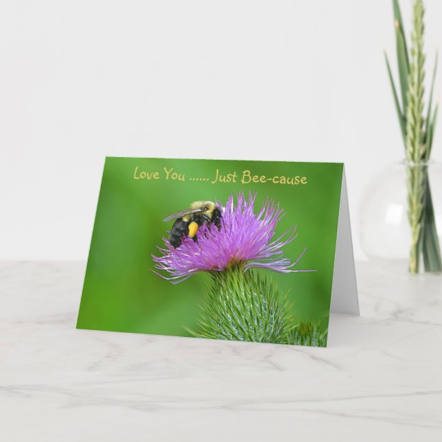 Carte Aimez-vous juste être cause (Devant)